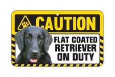 Dog Sign Caution Beware - Flat