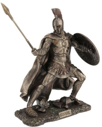 Hector bronze figurine cm - figurine,