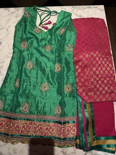 Indian salwar kameez suit size - salwar,
