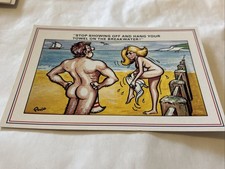 L.C. Card C17 Saucy Funny Seaside Postcard Vintage