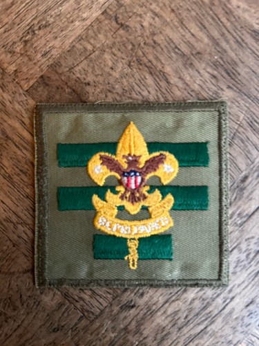 Vintage senior patrol - patrol, leader