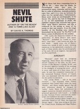 NEVIL SHUTE. AUTHOR OF ON THE BEACH. THIS IS AN ORIGINAL ARTICLE SEPARATED FROM