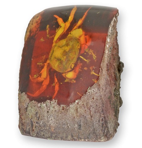 Crab artificial amber - a,