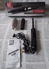 Vidal Sassoon Hot Air Styler 200W Tangle Free, X2 Attachments, VSHA6471,with box