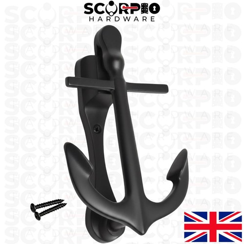 Anchor door knocker - door, sea
