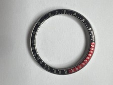 Complete Bezel + Insert / fit on Seiko 6139-6002 6139-6005 Coca Cola Red & Black