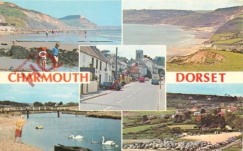 Picture postcard charmouth - picture, postcard::charmouth