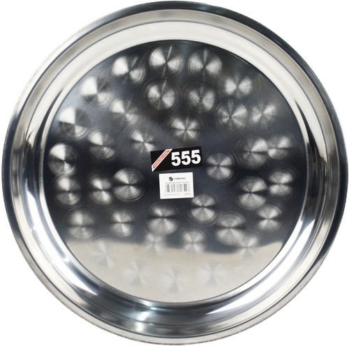 Large stainless steel tray - stainless,
