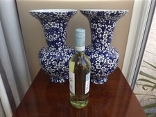 Large pair of Blue and White