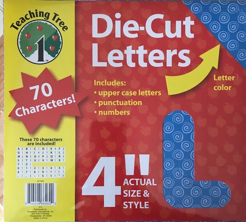 Die cut letters pcs - letters,