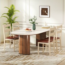 Wooden dining chair set of 4