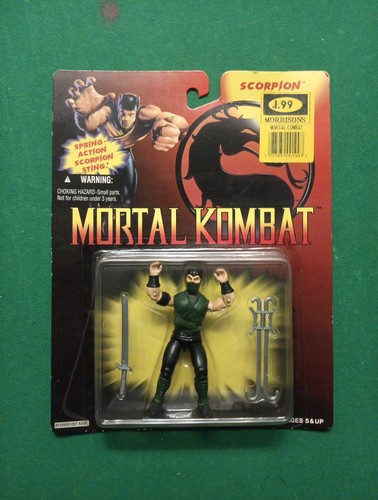 Vintage moc 1994 hasbro mortal - moc,