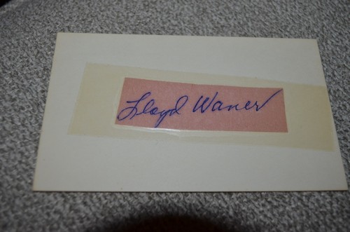 Lloyd waner vintage - lloyd, signed