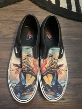 vintage iron maiden vans slip