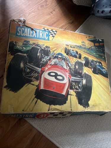 Scalextric 1960s set boxed - scalextric, 31