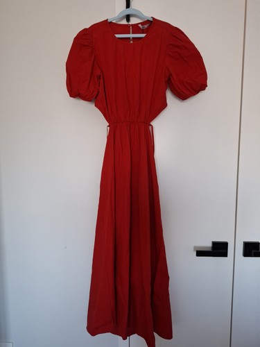 Zara women long dress with - women,