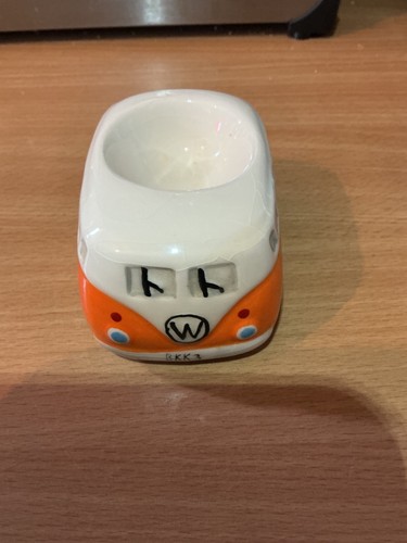 Retro orange campervan - orange,