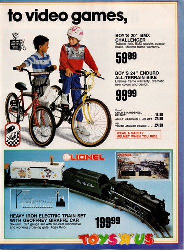 Vintage 1980s toys - r, us