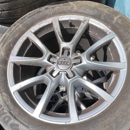 Audi alloy wheels - alloy, and