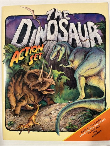 The dinosaur action set - set, pop