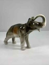 Vintage Porcelain Elephant Figurine ROYAL DUX BOHEMIA. #R6