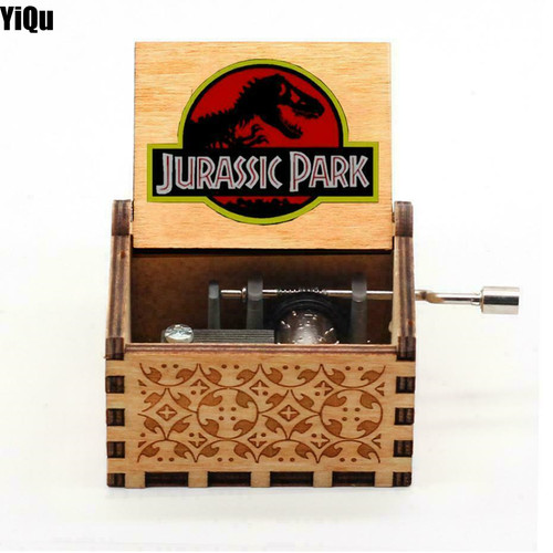 Wooden hand crank black queen - black,