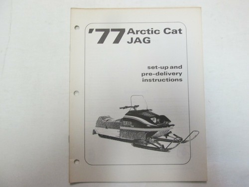 1977 arctic cat jag set - cat,