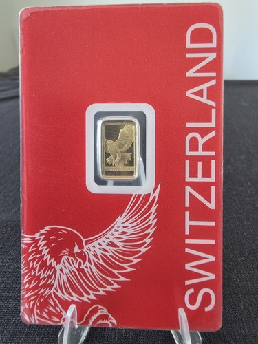 Pamp suisse bald eagle gold - suisse, 1g
