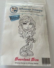 Set of 5 rubber stamps for