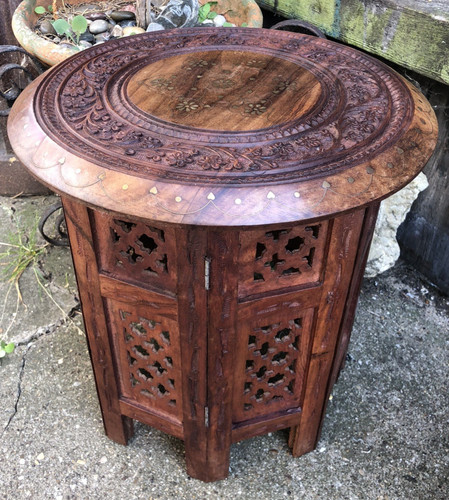 Vintage folding tea - tea, table