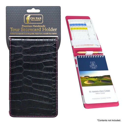 Black pink premium croc golf - &,