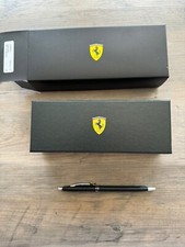 Ferrari Pen - Cross Century Brushed Black Pen inc Gift Case