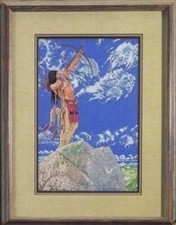 Skyhunter Cross Stitch Chart Native American Red Indian