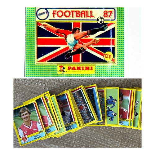 Panini 1987 football - panini,