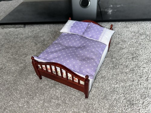 Doll house furniture bed - house,