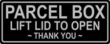 Parcel box lift lid - parcel,