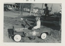 Boy Fireman Hat Pedal Car USAF