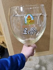 RARE HUGE 13" Leffe Shop Display Beer Glass