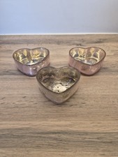 Set of 3 Shabby Chic Heart
