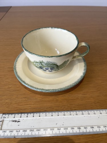 Poole pottery tea - tea, cup