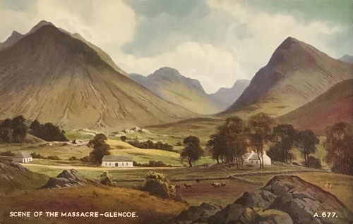 Glencoe scene the massacre - glencoe,