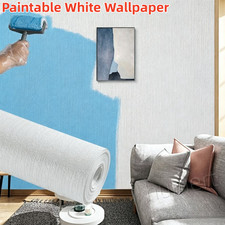 1-6X Plain Paintable Wallpaper