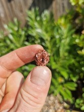 Red Calcite Natural Mineral. Hematite Stained West Cumbria UK