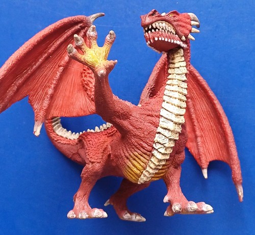 Schleich red dragon - red,