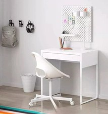 White IKEA Desk 28 3/4x19 5/8