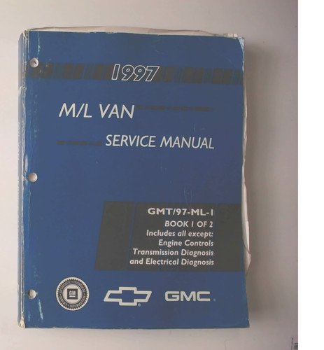 1997 van factory service - m/l,