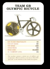 1 x info card TEAM GB OLYMPIC