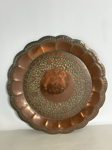 Vintage copper tray - vintage,