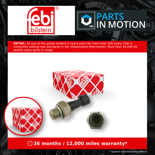 Oil pressure switch 12228 - pressure, febi