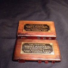 A Pair of Antique Whist Marker